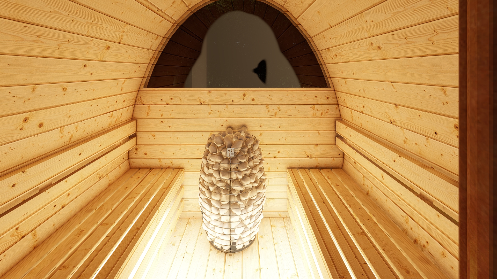 Sauna fińska POD Mini bez przedsionka